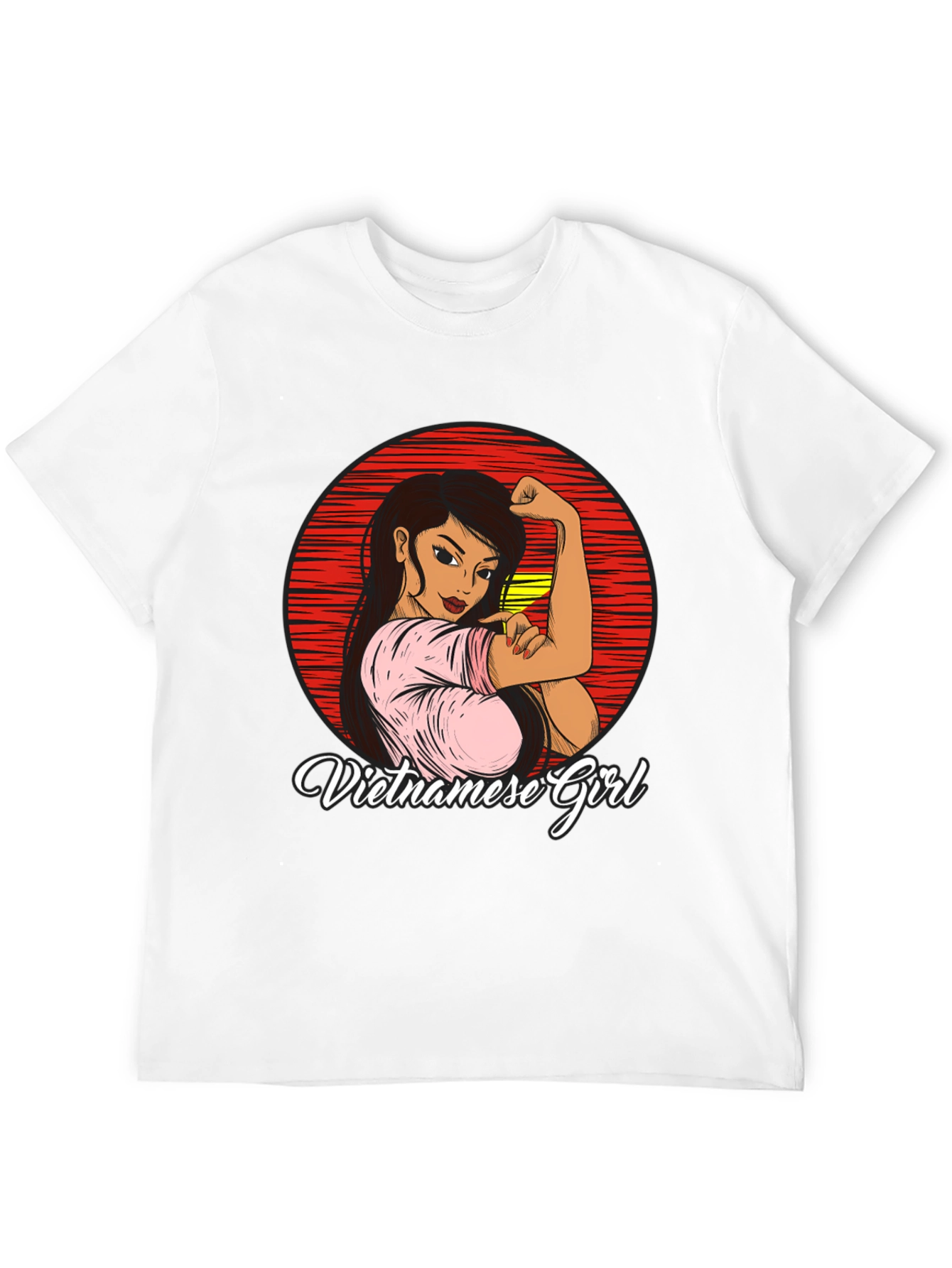 Vietnamese Girl T-Shirt - Empowered Woman Design