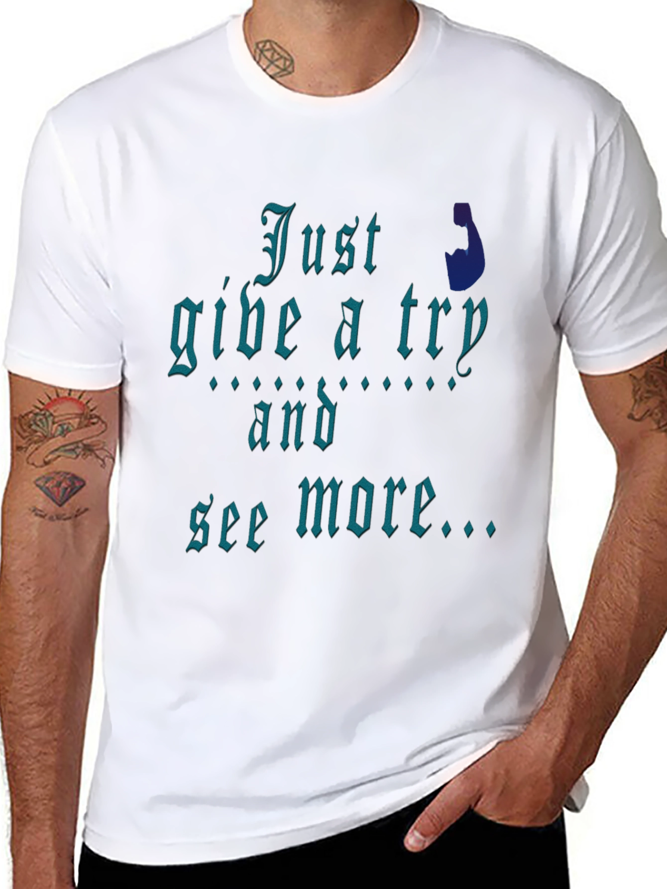 Just Give It A Try Graphic Tee