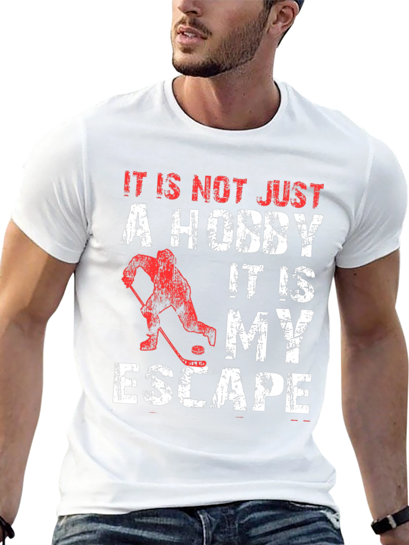 Hockey Escape T-Shirt - Hobby & Sport Tee