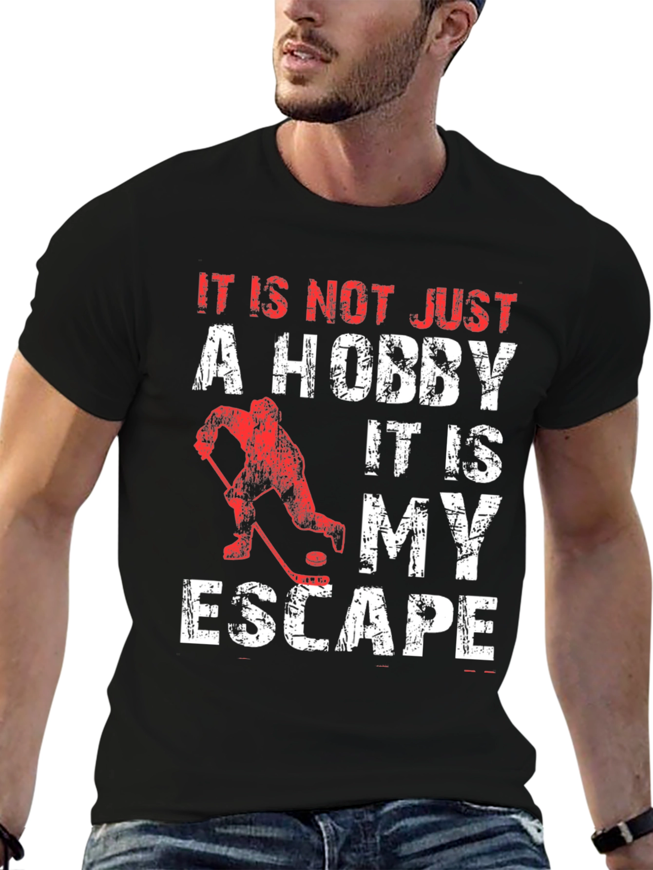 Hockey Escape T-Shirt - Hobby & Sport Tee
