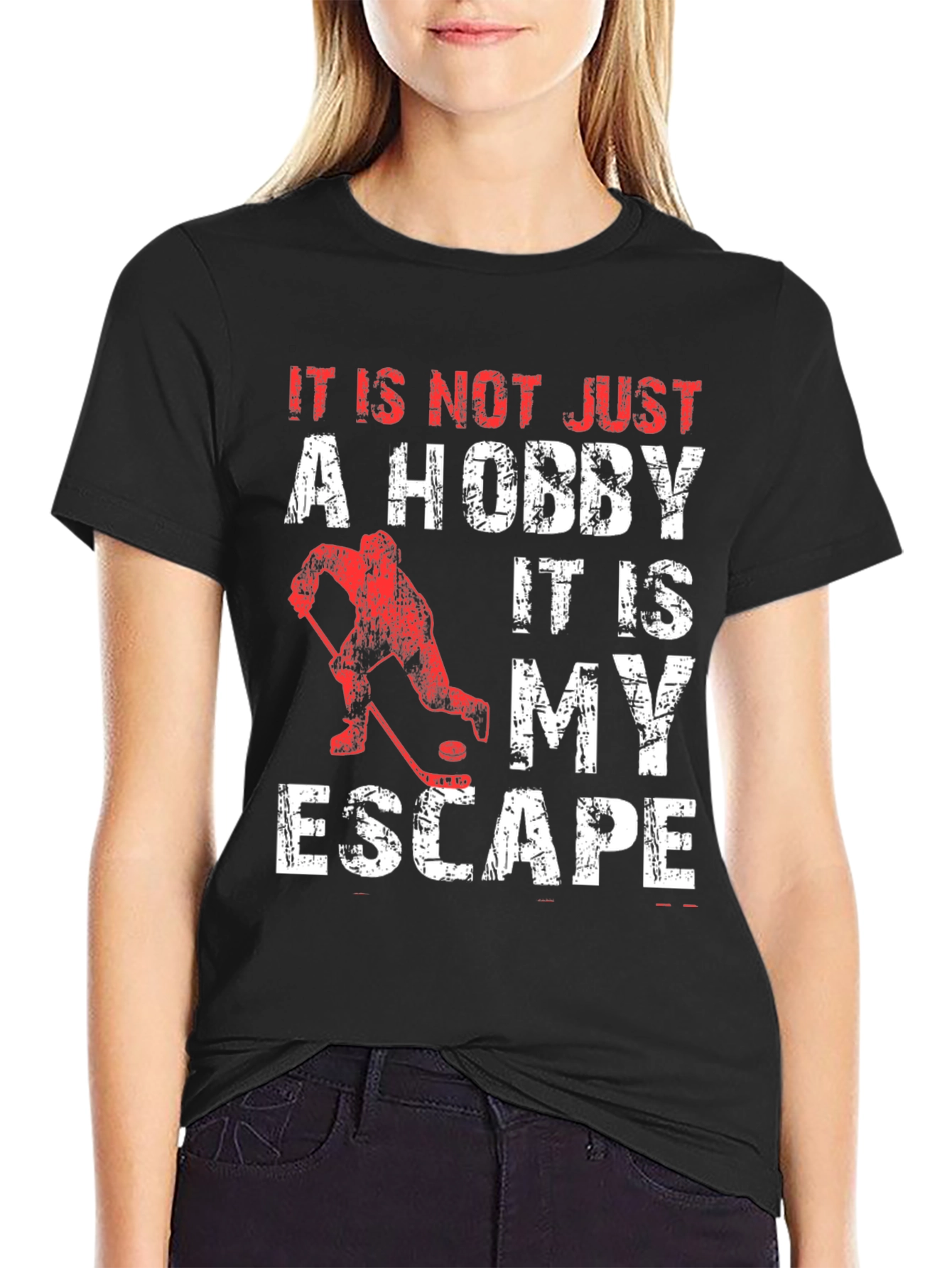 Hockey Escape T-Shirt - Hobby & Sport Tee