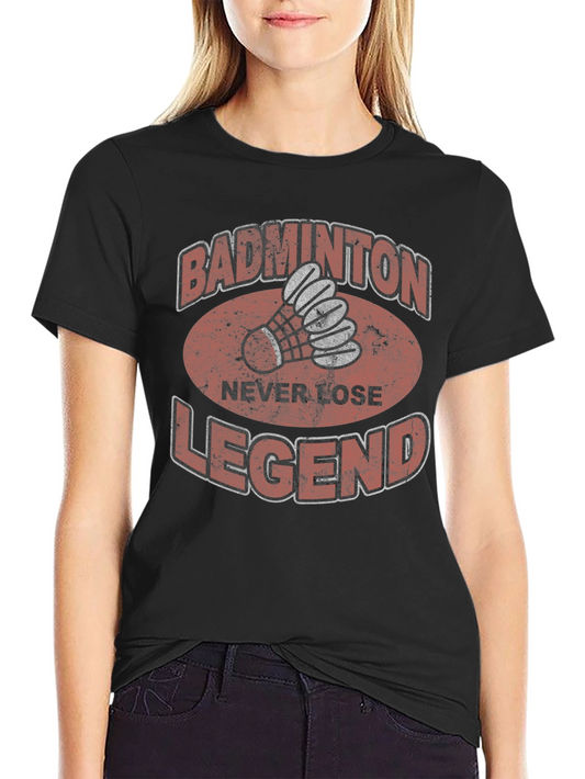 Badminton Legend Graphic Tee