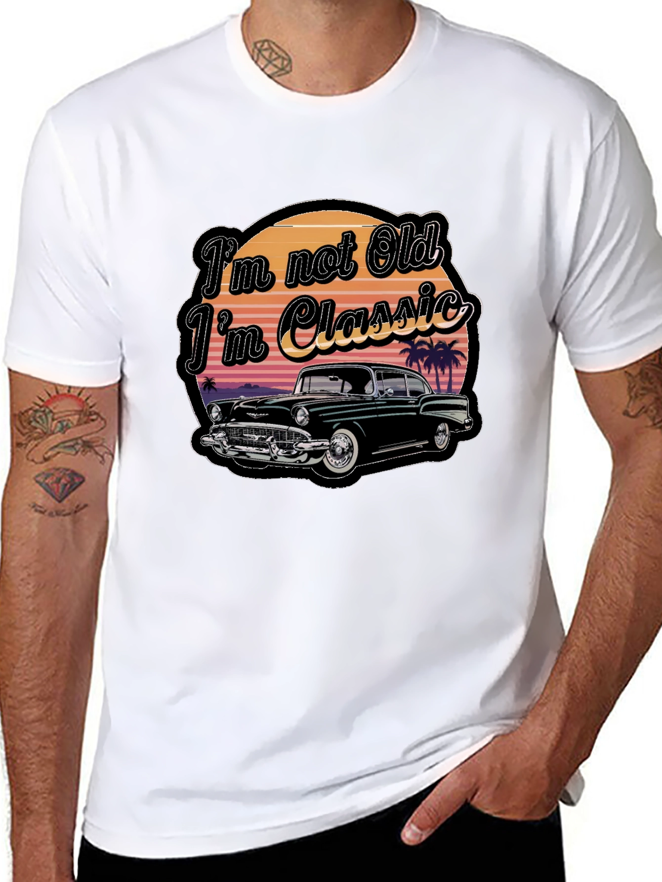 Classic Car T-Shirt - Im Not Old Im Classic