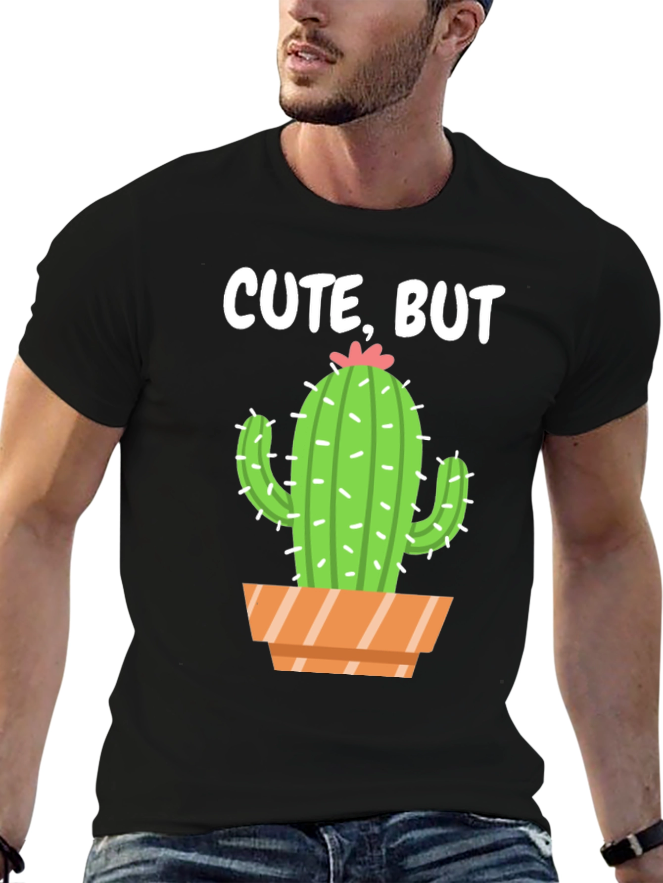 Cute But Prickly Cactus Graphic Tee