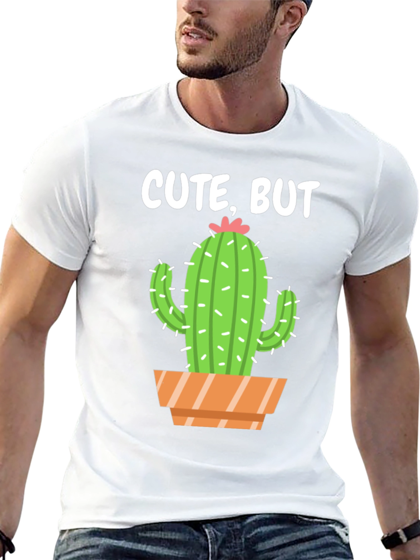 Cute But Prickly Cactus Graphic Tee