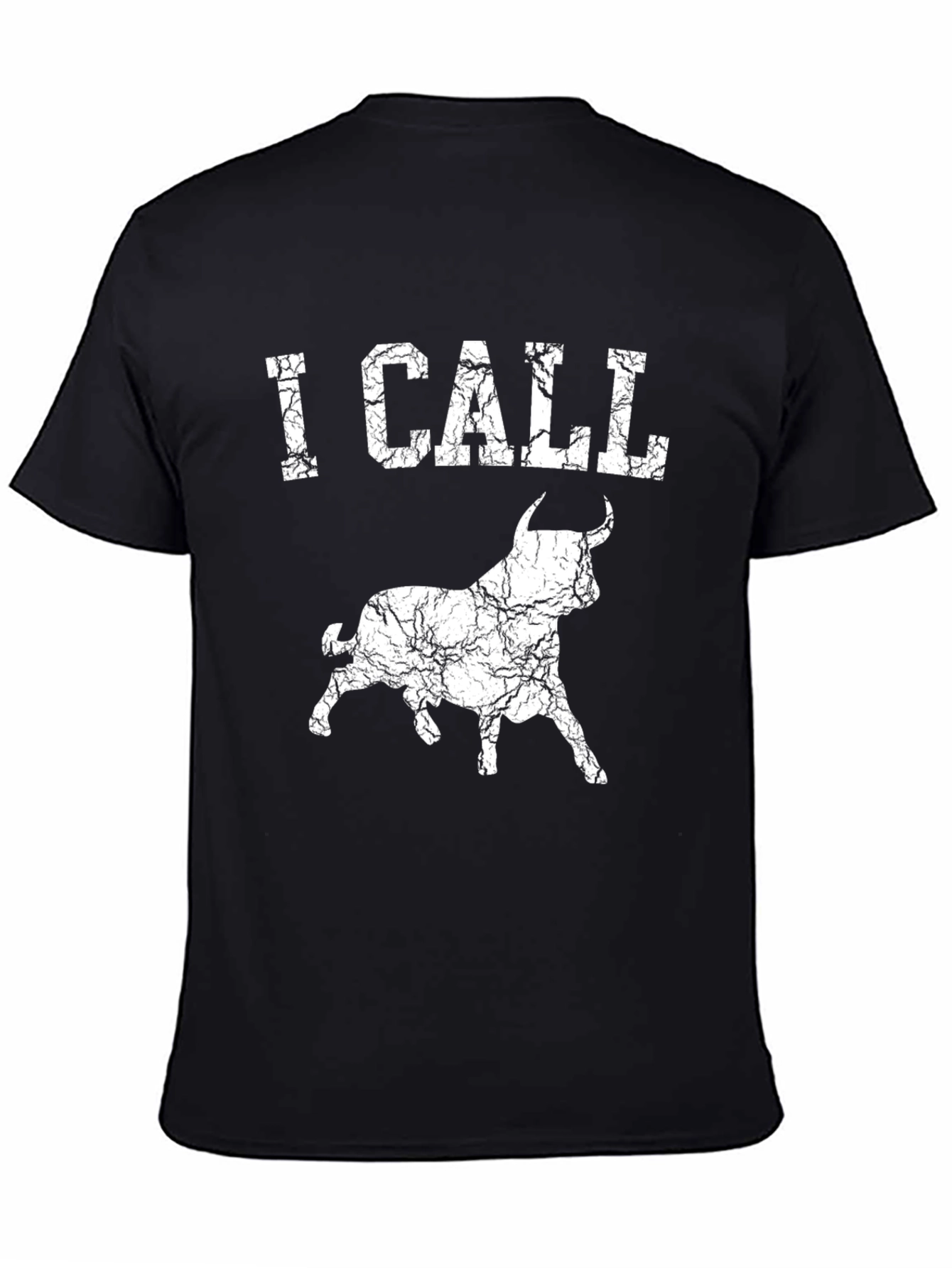 I Call Bull T-Shirt - Distressed Graphic Tee