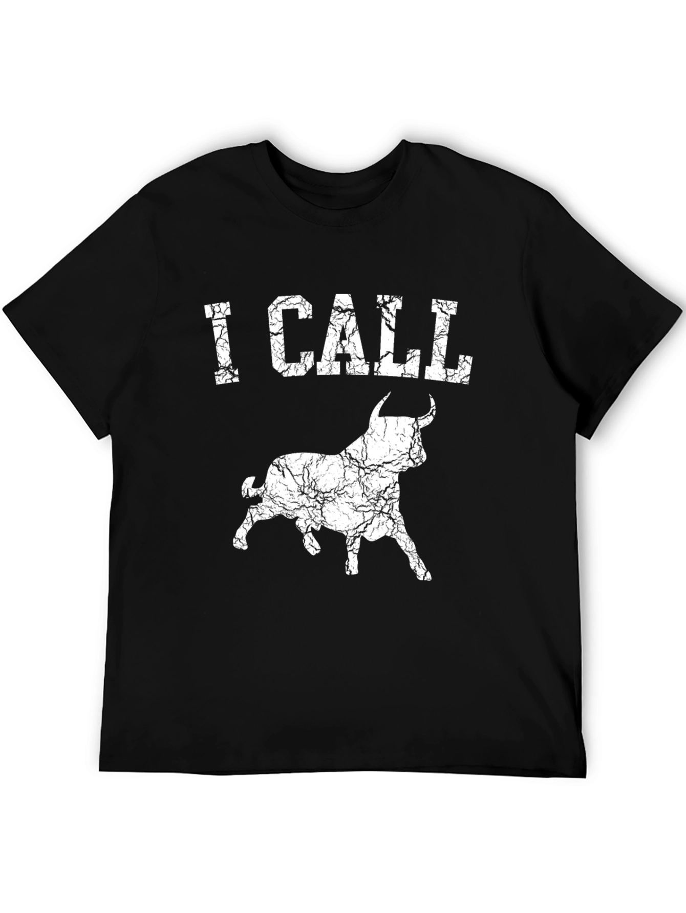 I Call Bull T-Shirt - Distressed Graphic Tee