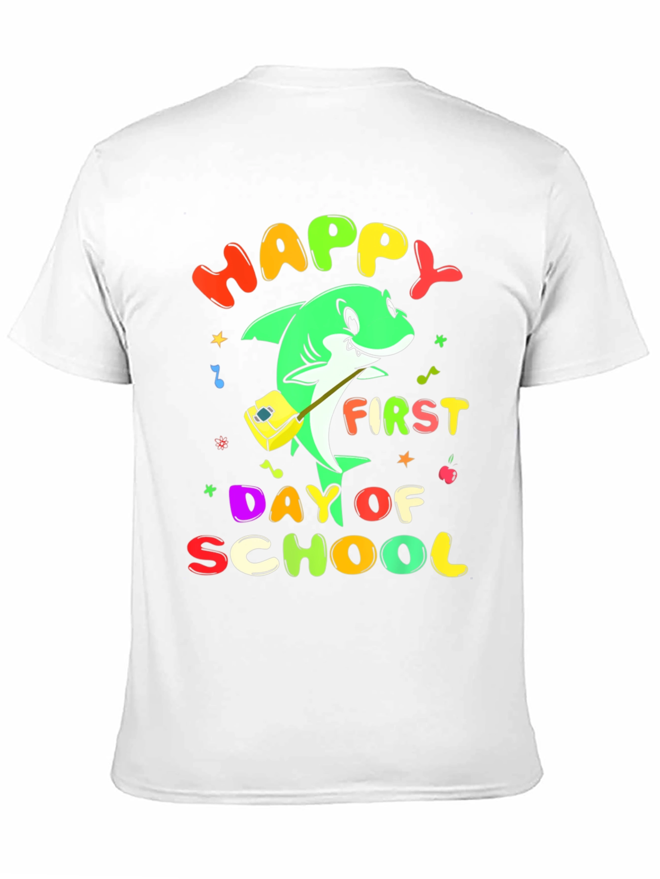 Happy First Day of School Shark T-Shirt
