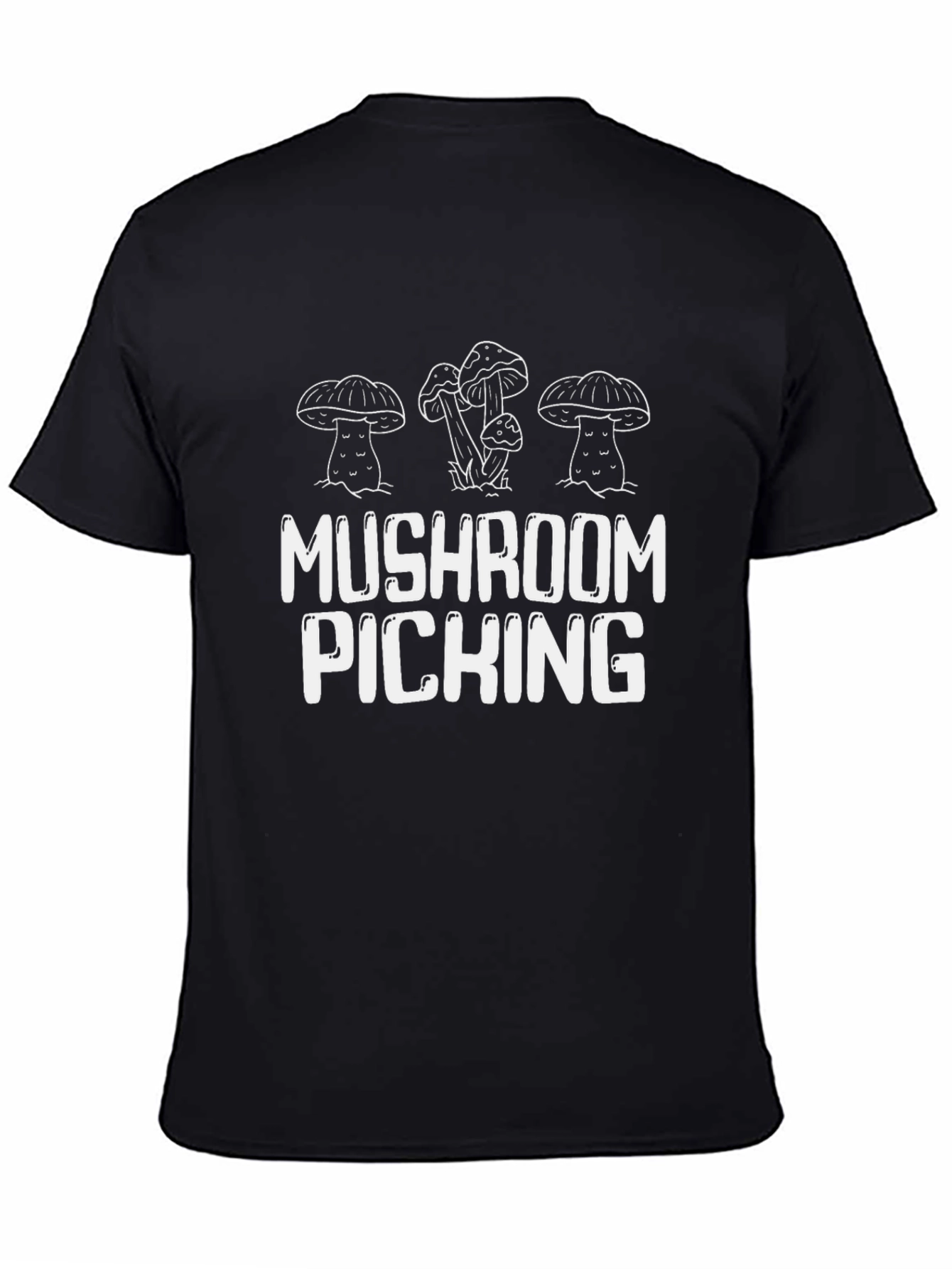 Mushroom Picking T-Shirt - Fun Graphic Tee