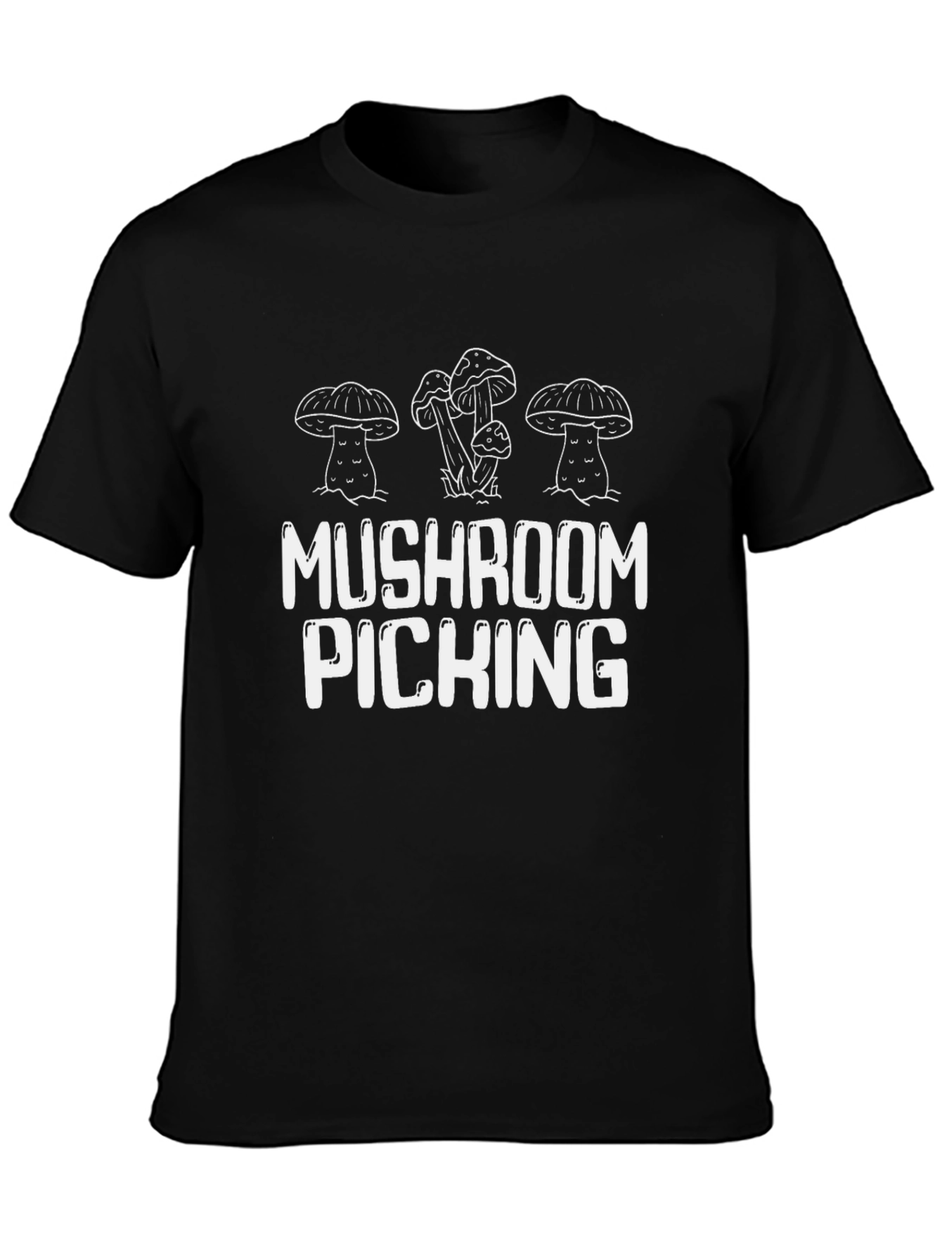 Mushroom Picking T-Shirt - Fun Graphic Tee