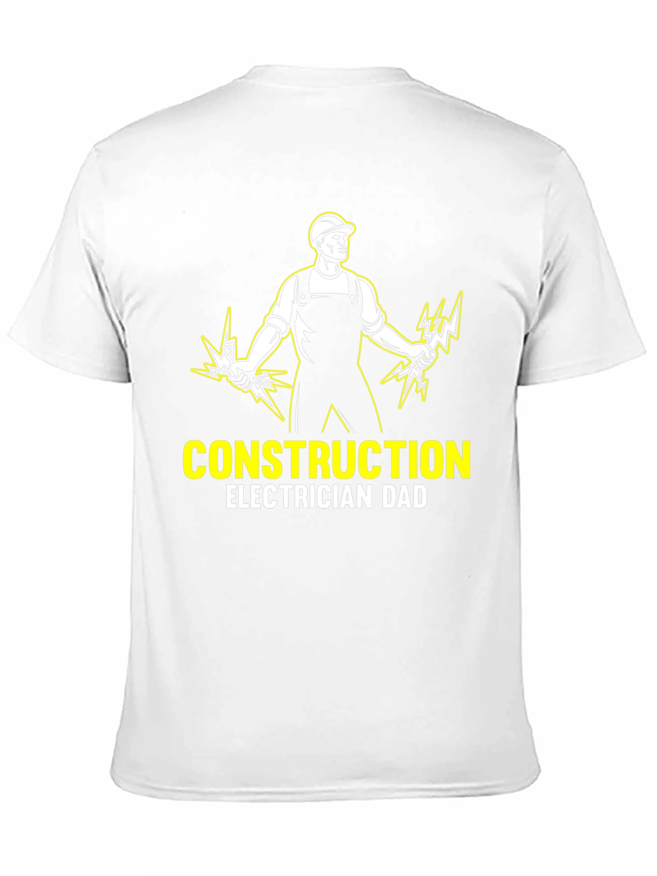 Construction Electrician Dad T-Shirt