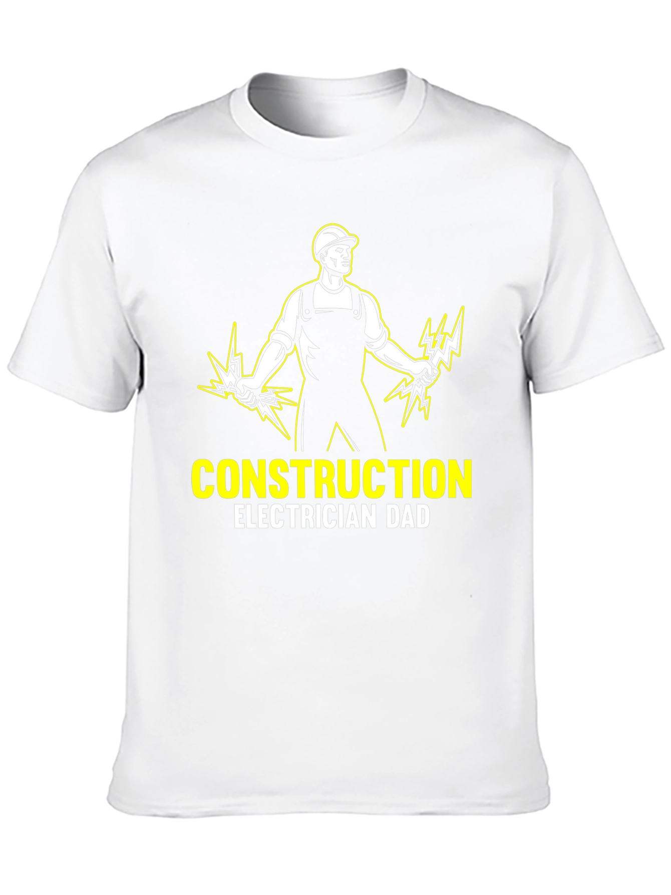 Construction Electrician Dad T-Shirt