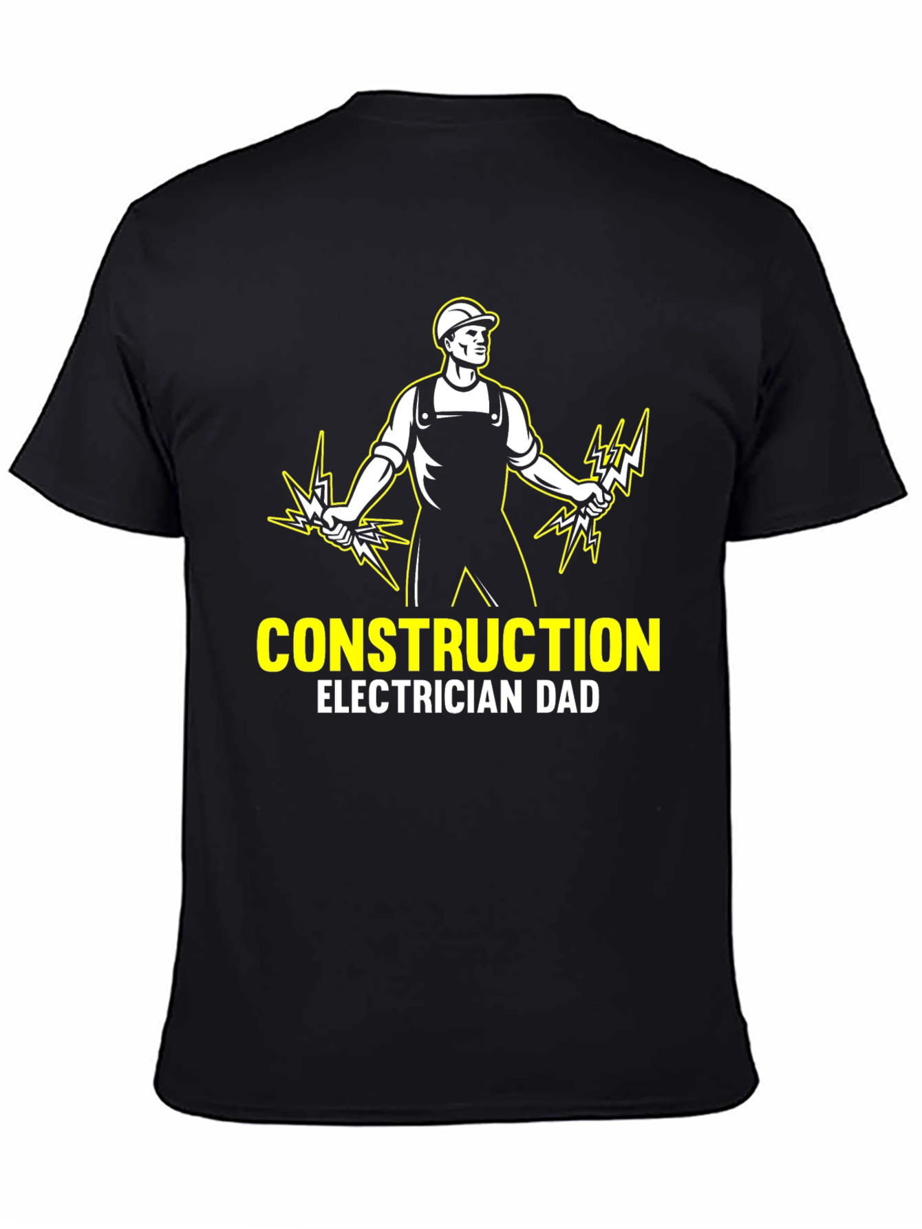 Construction Electrician Dad T-Shirt