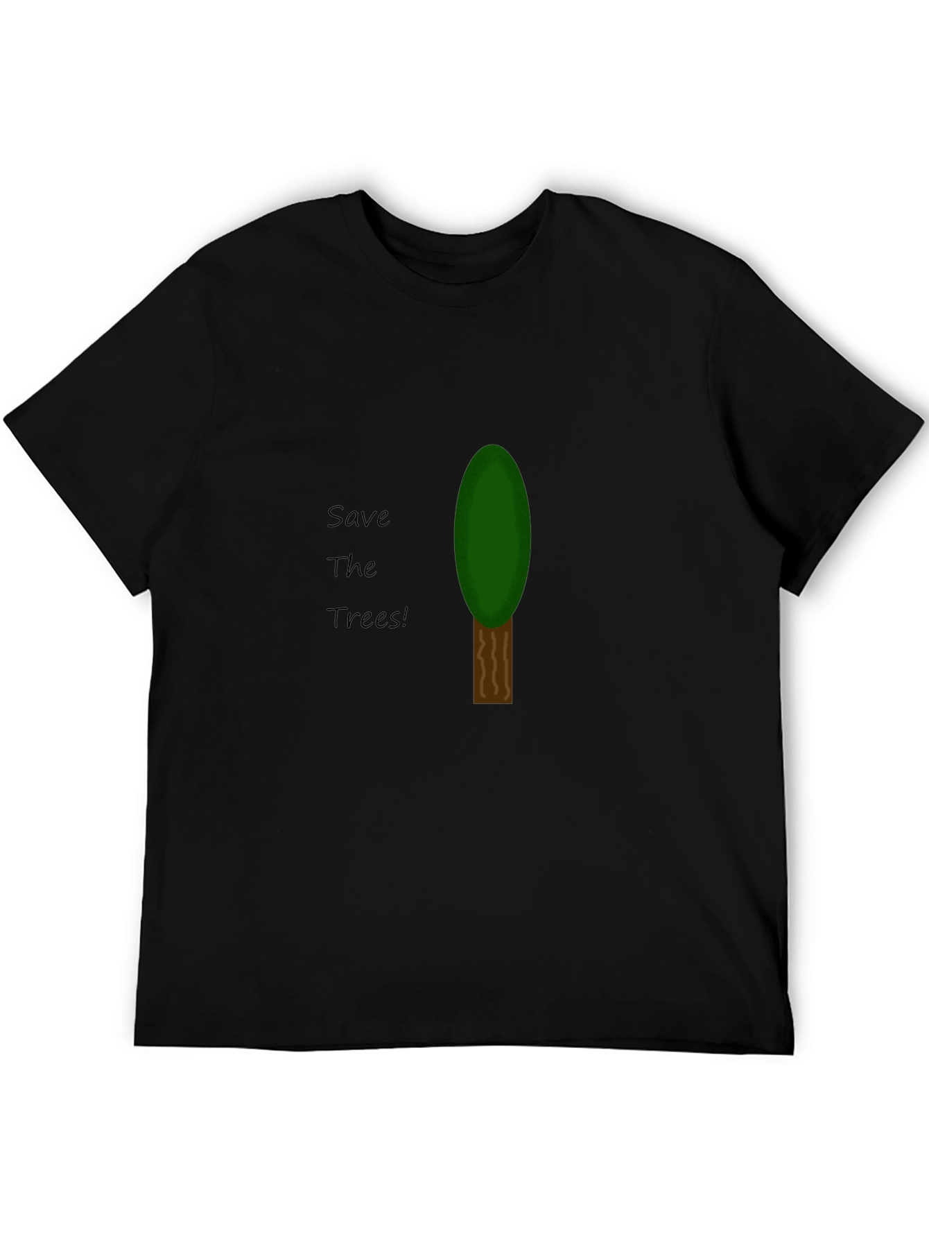 Save the Trees Graphic Tee - Earth-Friendly Design