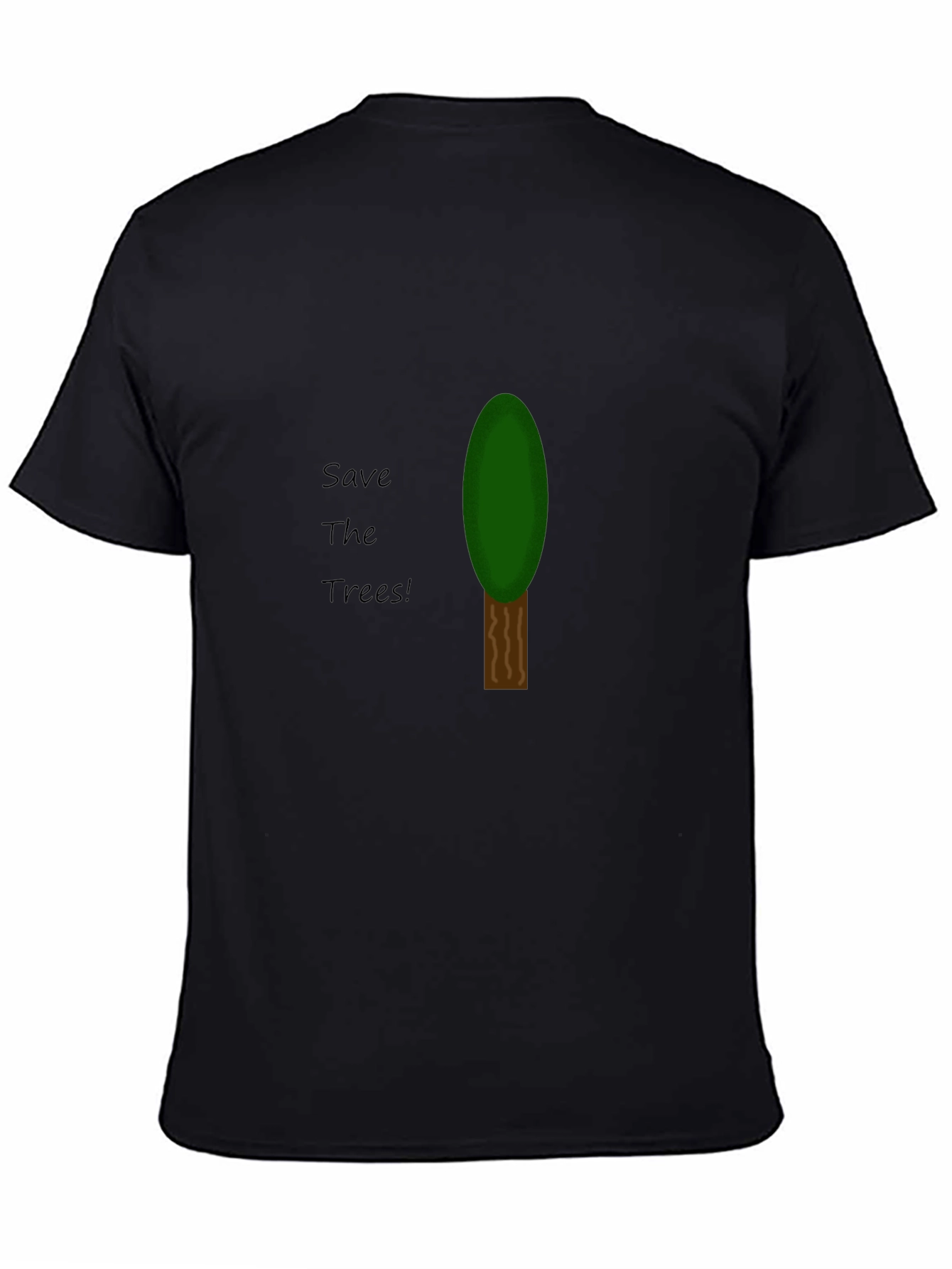 Save the Trees Graphic Tee - Earth-Friendly Design