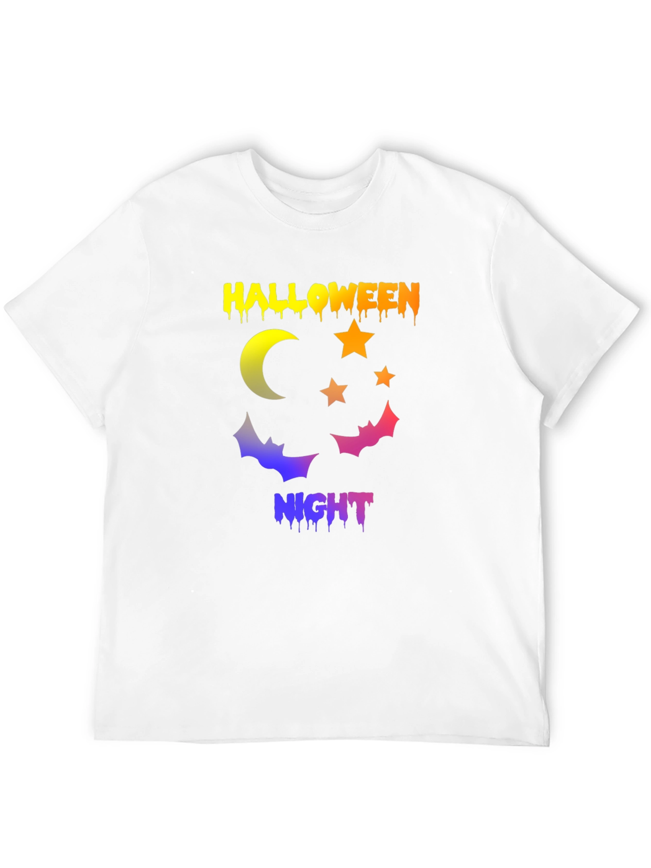 Halloween Night Graphic Tee - Spooky Design