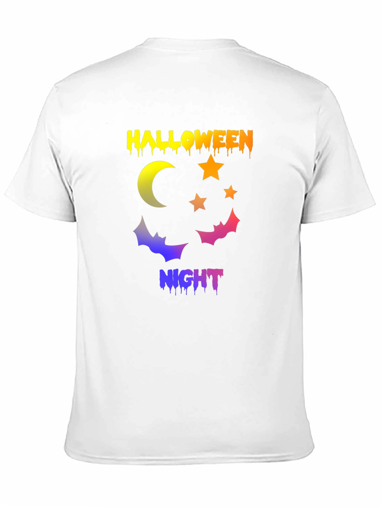 Halloween Night Graphic Tee - Spooky Design
