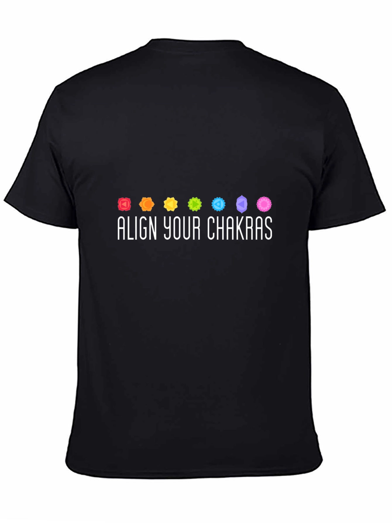 Align Your Chakras T-Shirt - Spiritual & Stylish