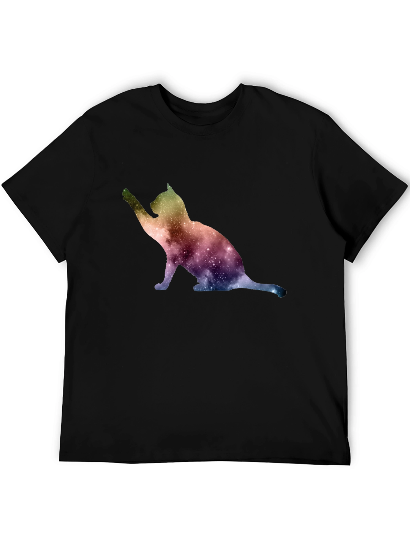 Galaxy Cat Graphic T-Shirt