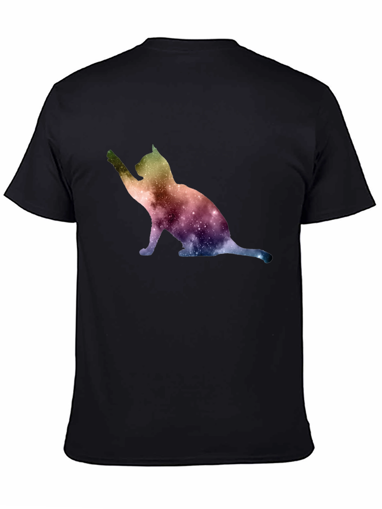 Galaxy Cat Graphic T-Shirt