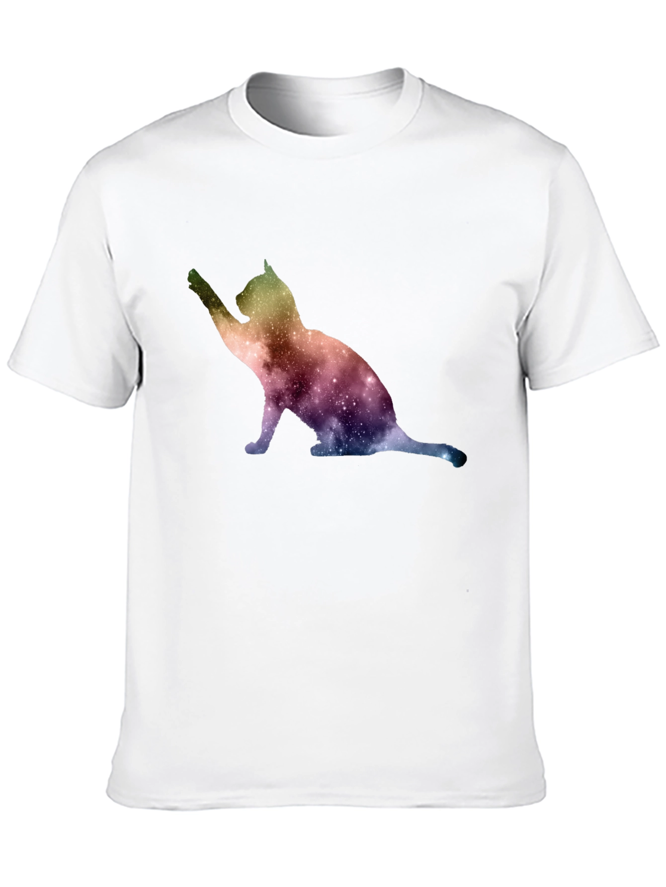 Galaxy Cat Graphic T-Shirt