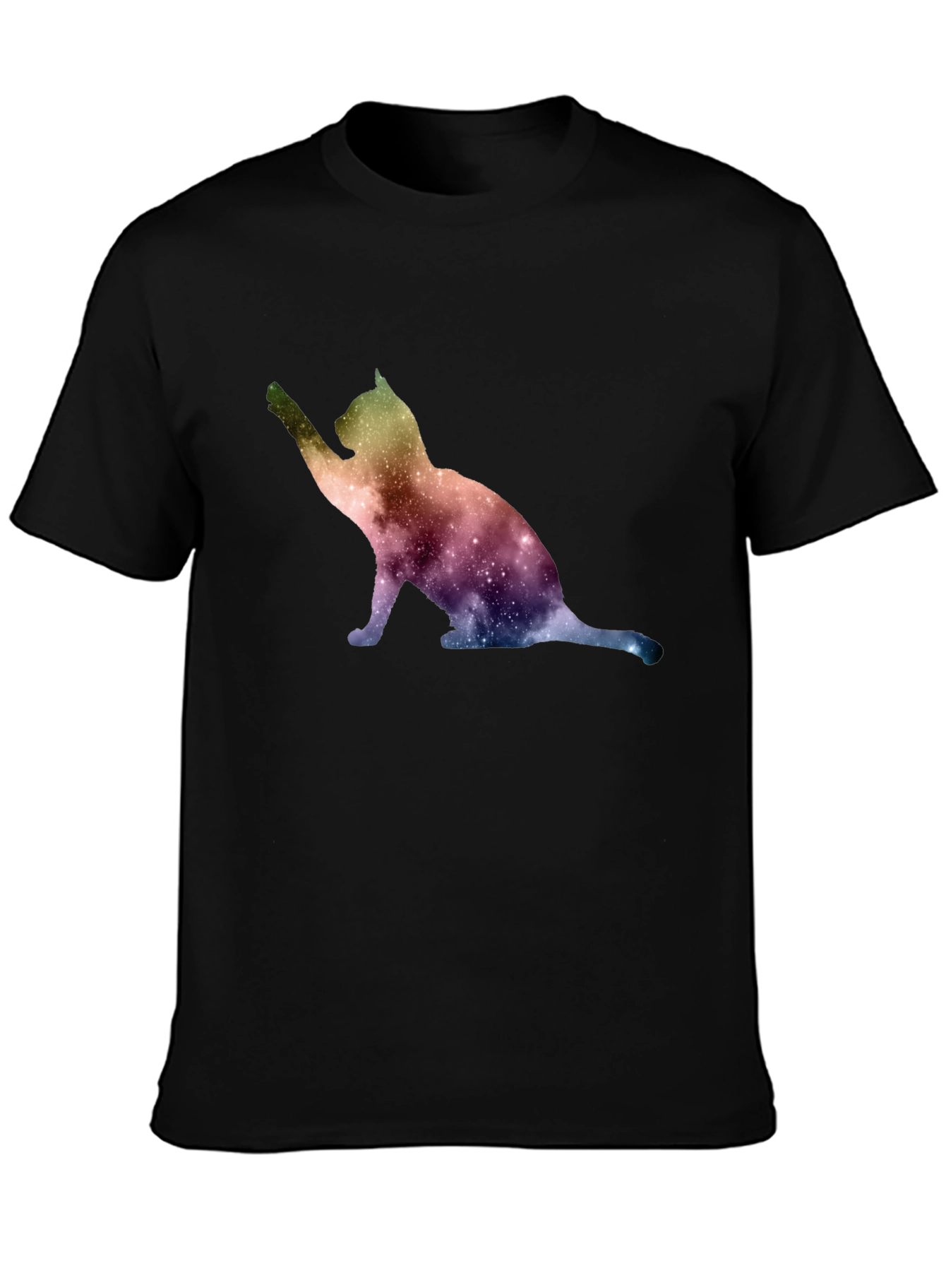 Galaxy Cat Graphic T-Shirt