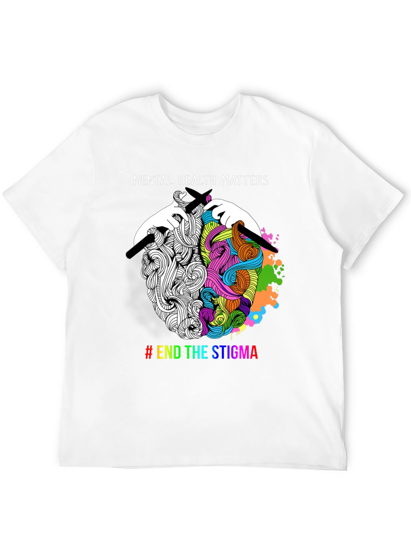 Mental Health Matters T-Shirt - End the Stigma
