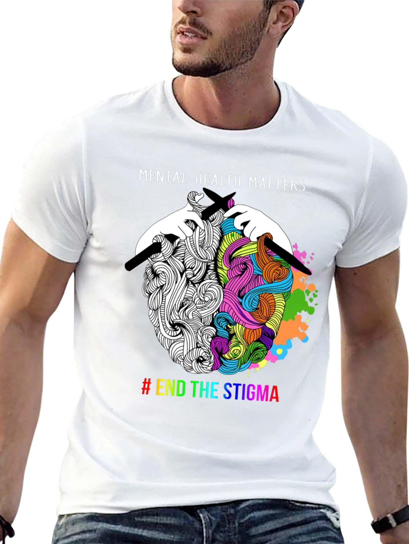 Mental Health Matters T-Shirt - End the Stigma