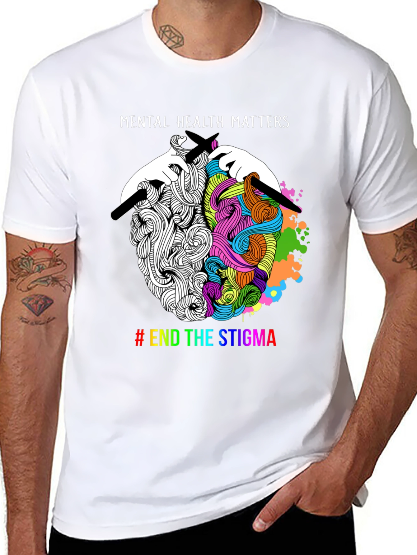Mental Health Matters T-Shirt - End the Stigma