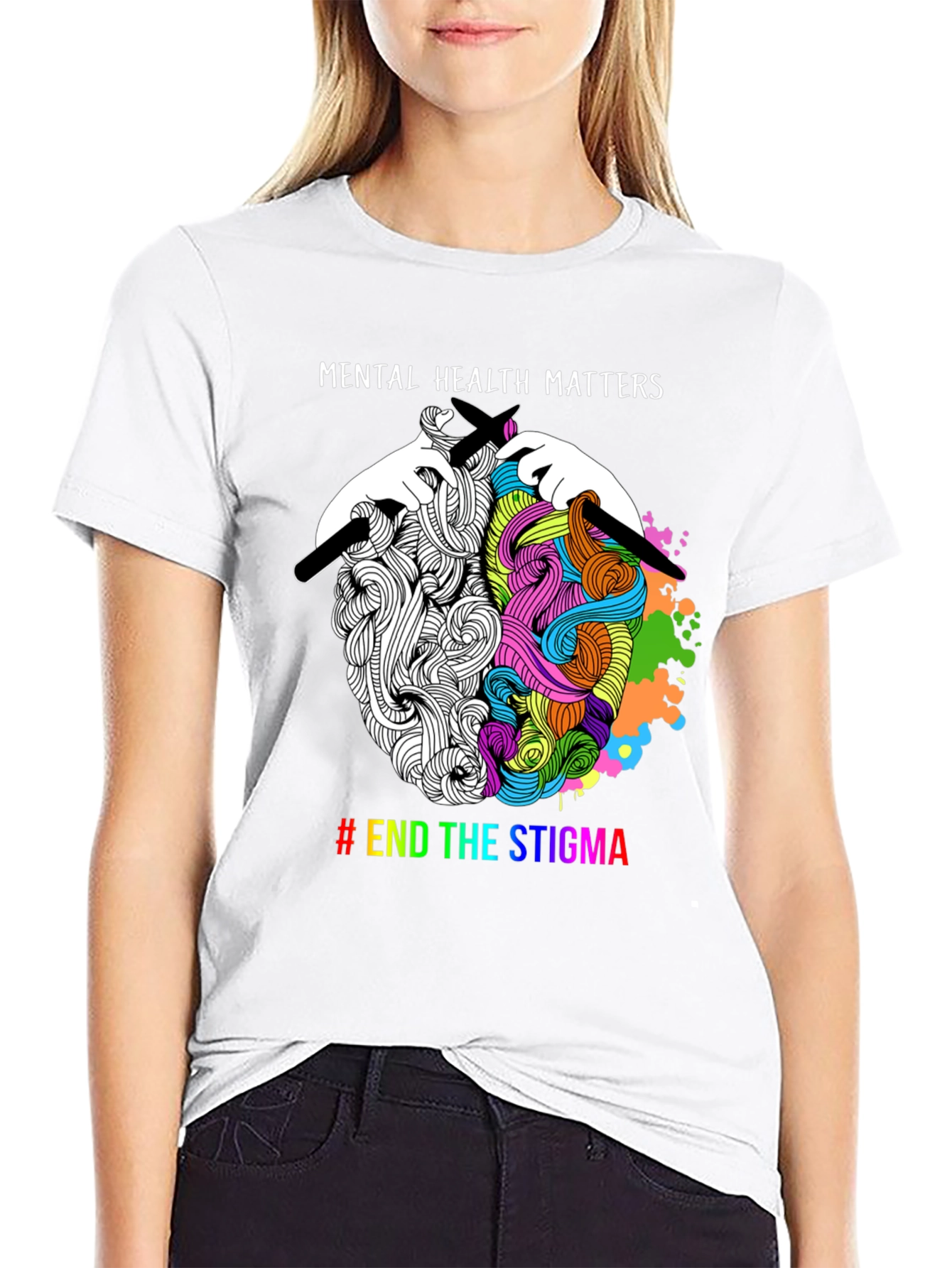 Mental Health Matters T-Shirt - End the Stigma