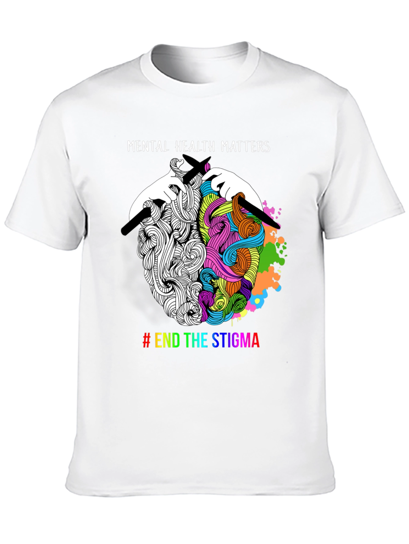 Mental Health Matters T-Shirt - End the Stigma