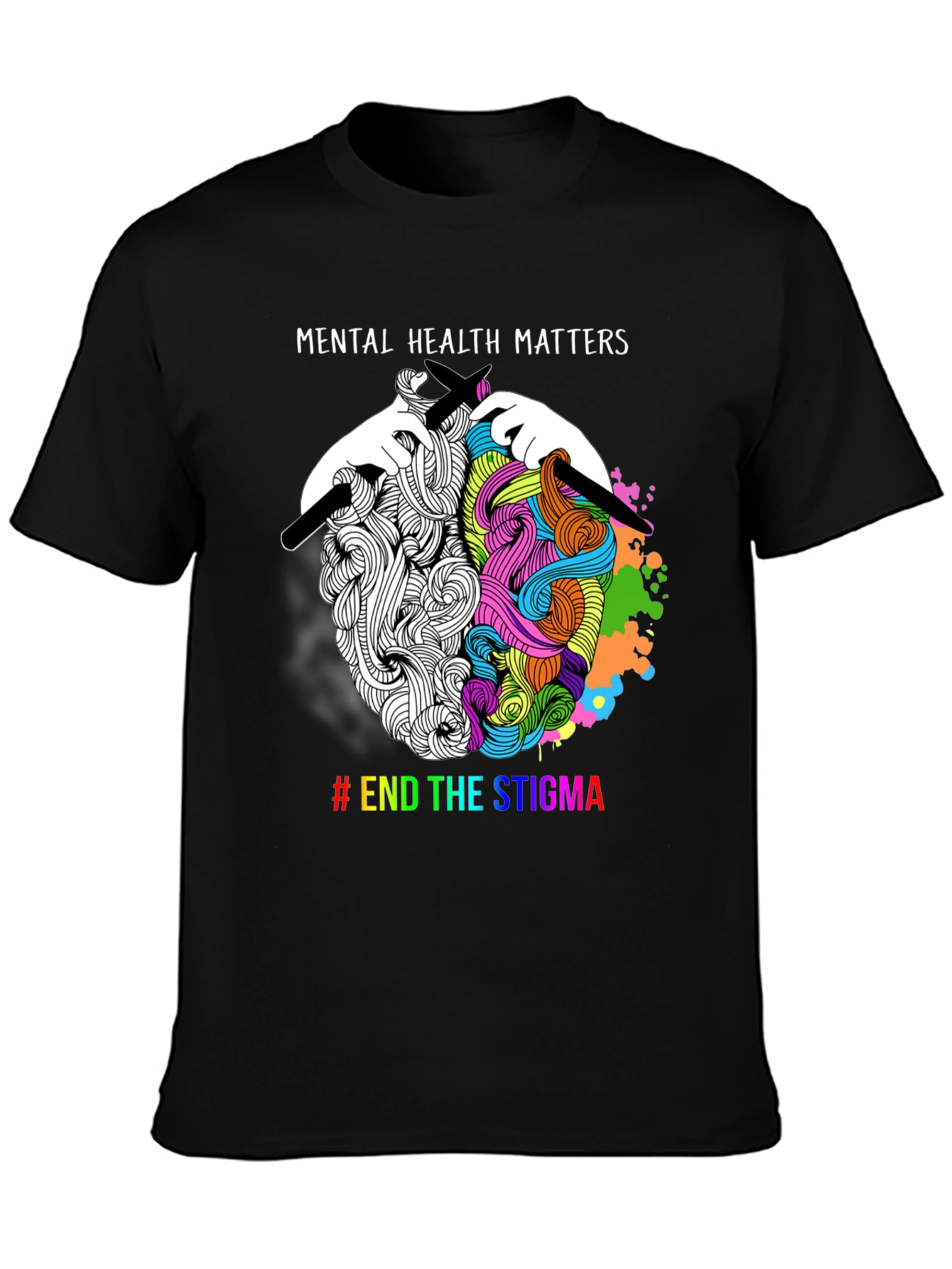 Mental Health Matters T-Shirt - End the Stigma