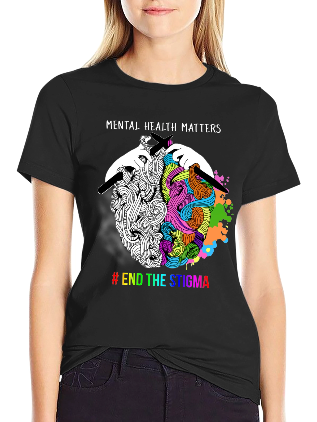 Mental Health Matters T-Shirt - End the Stigma