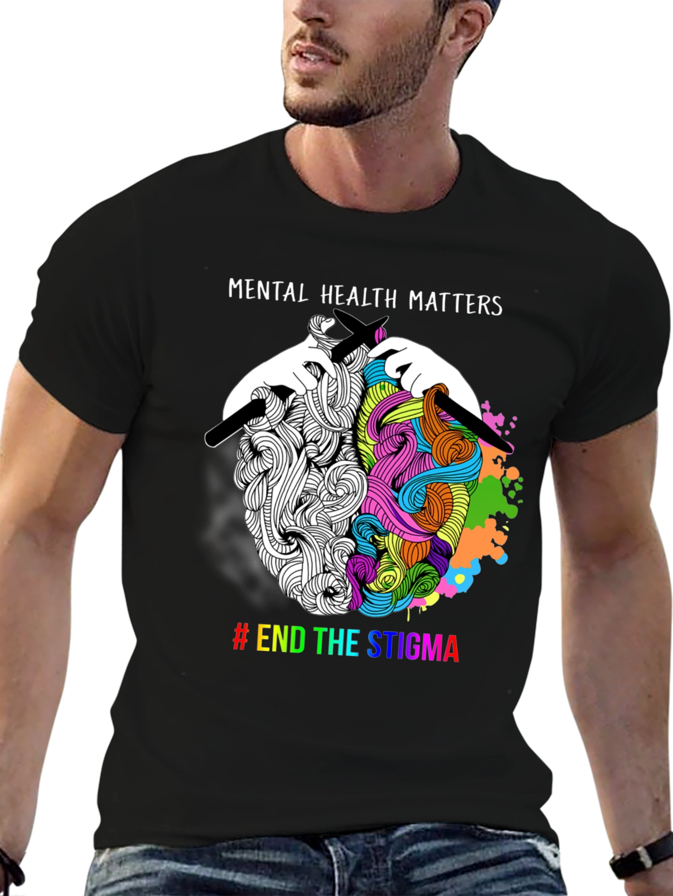 Mental Health Matters T-Shirt - End the Stigma