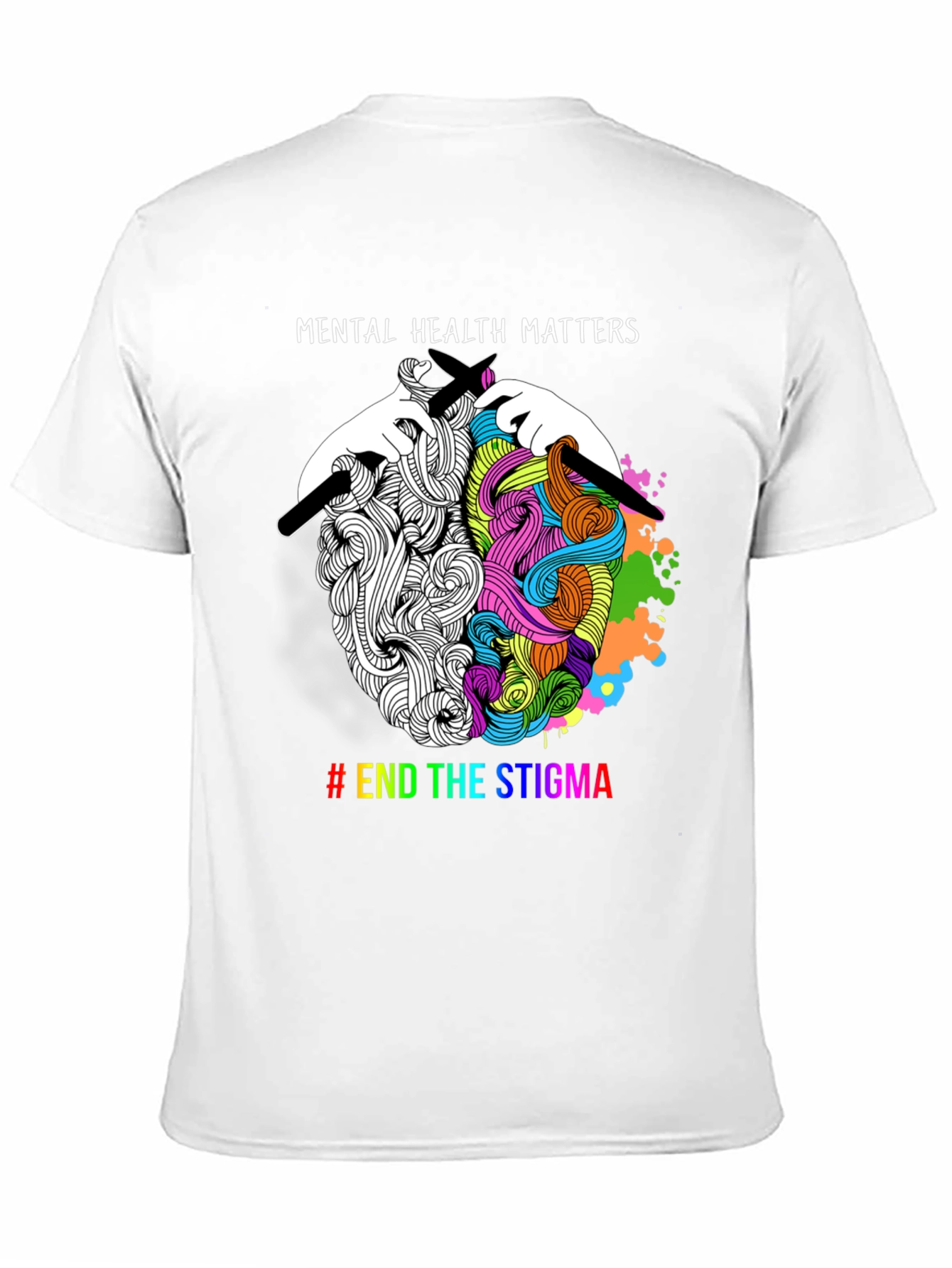 Mental Health Matters T-Shirt - End the Stigma