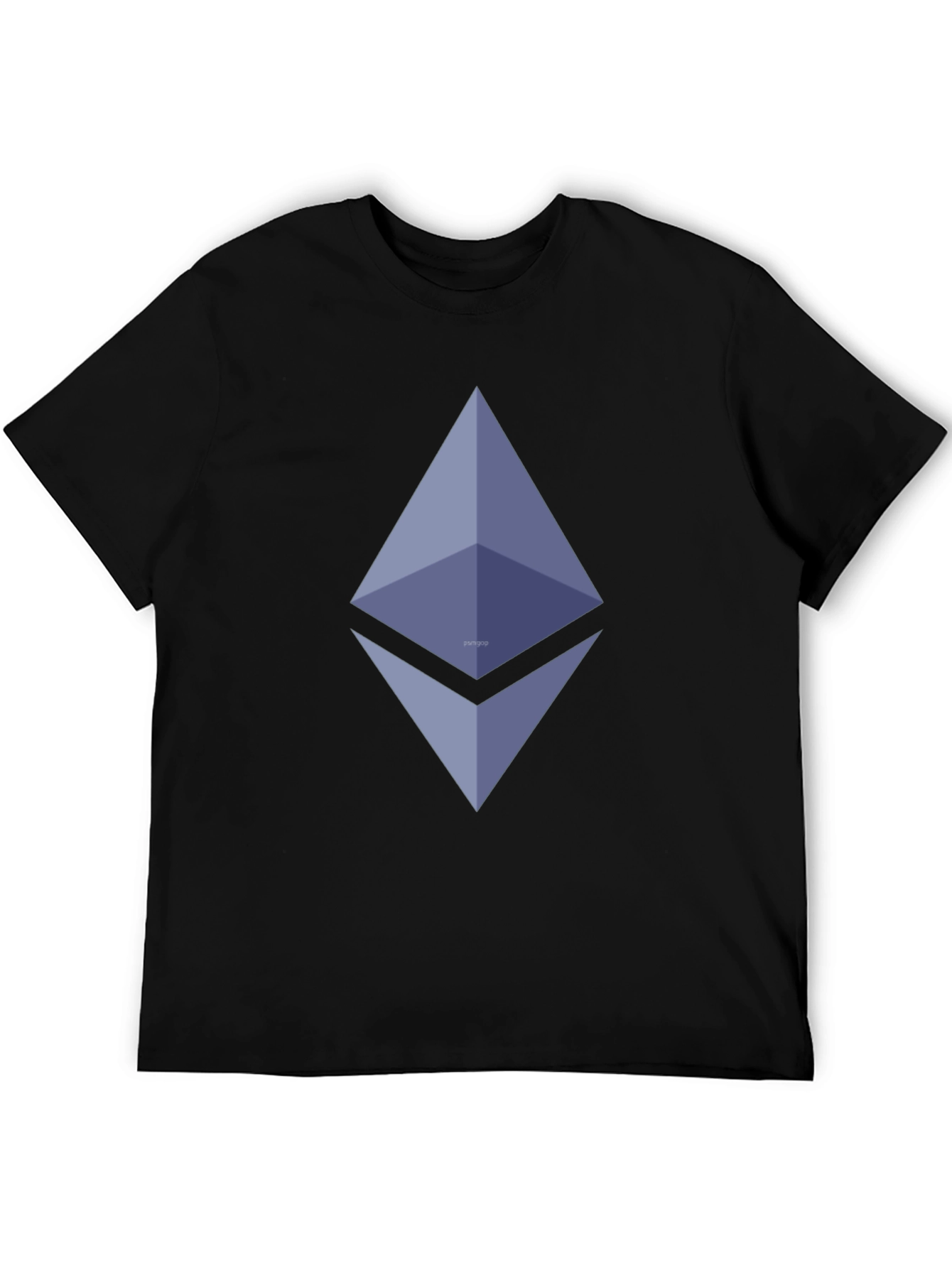 Ethereum Logo Black T-Shirt - Crypto Fashion