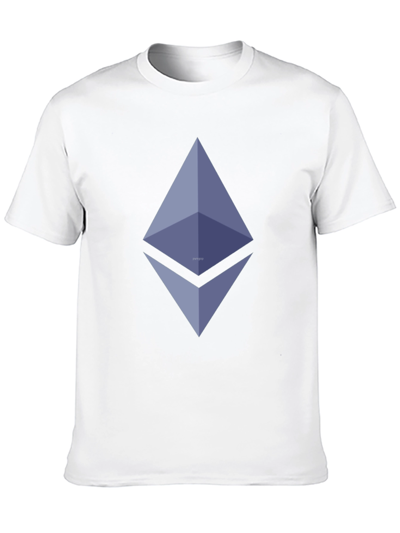Ethereum Logo Black T-Shirt - Crypto Fashion