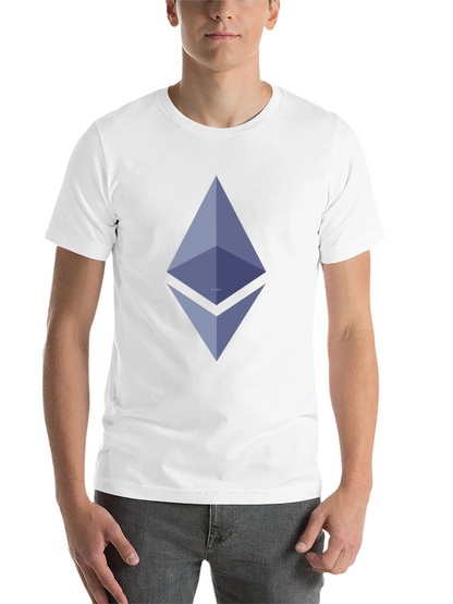 Ethereum Logo Black T-Shirt - Crypto Fashion