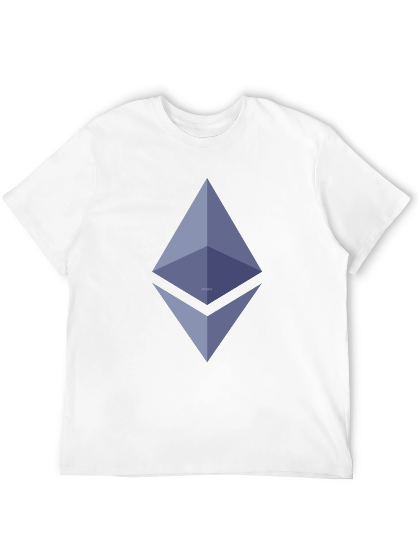 Ethereum Logo Black T-Shirt - Crypto Fashion