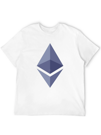 Ethereum Logo Black T-Shirt - Crypto Fashion