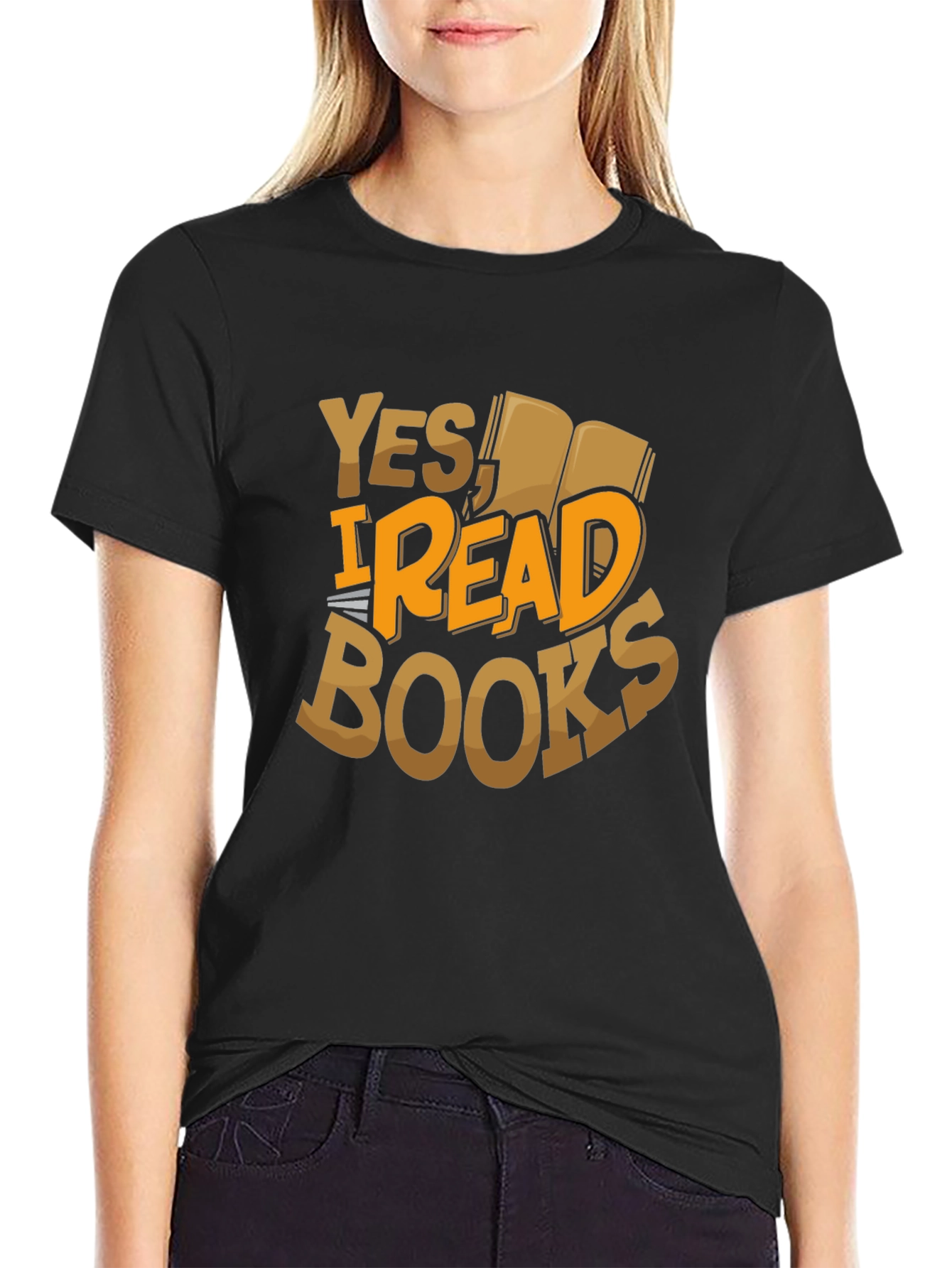 Yes I Read Books T-Shirt - Book Lover Tee