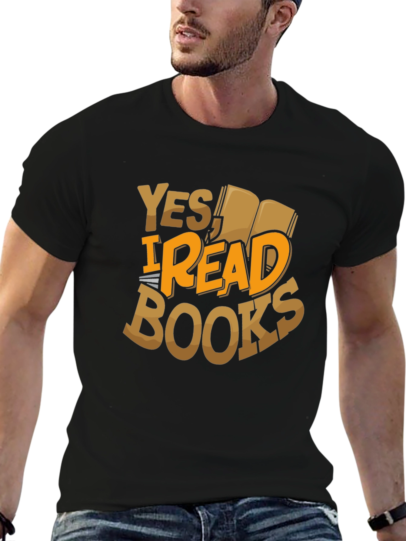 Yes I Read Books T-Shirt - Book Lover Tee