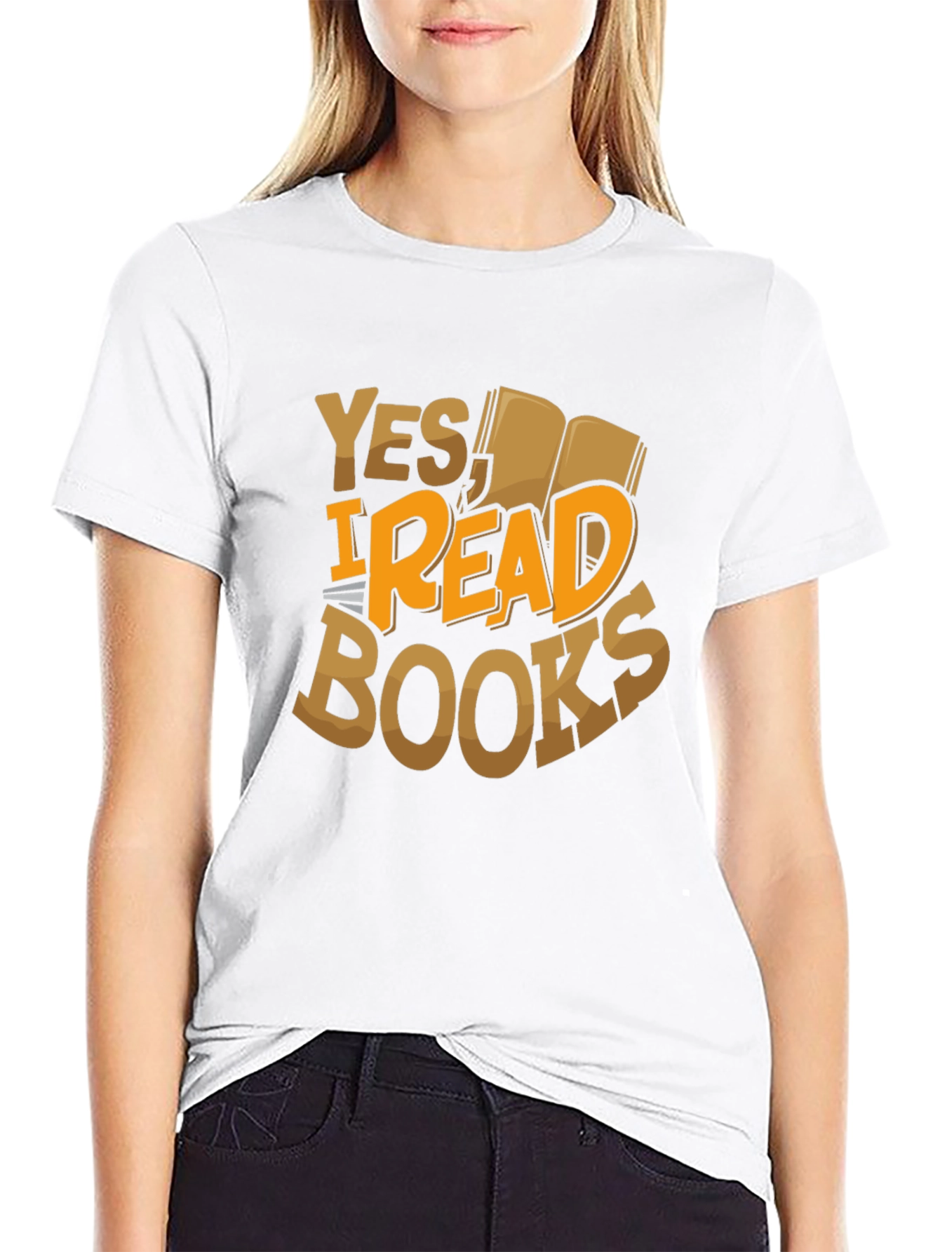 Yes I Read Books T-Shirt - Book Lover Tee