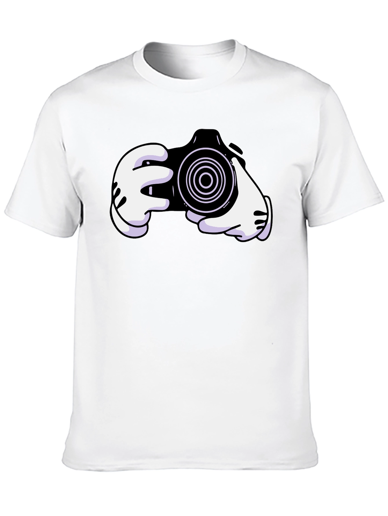 Cartoon Camera Graphic Tee