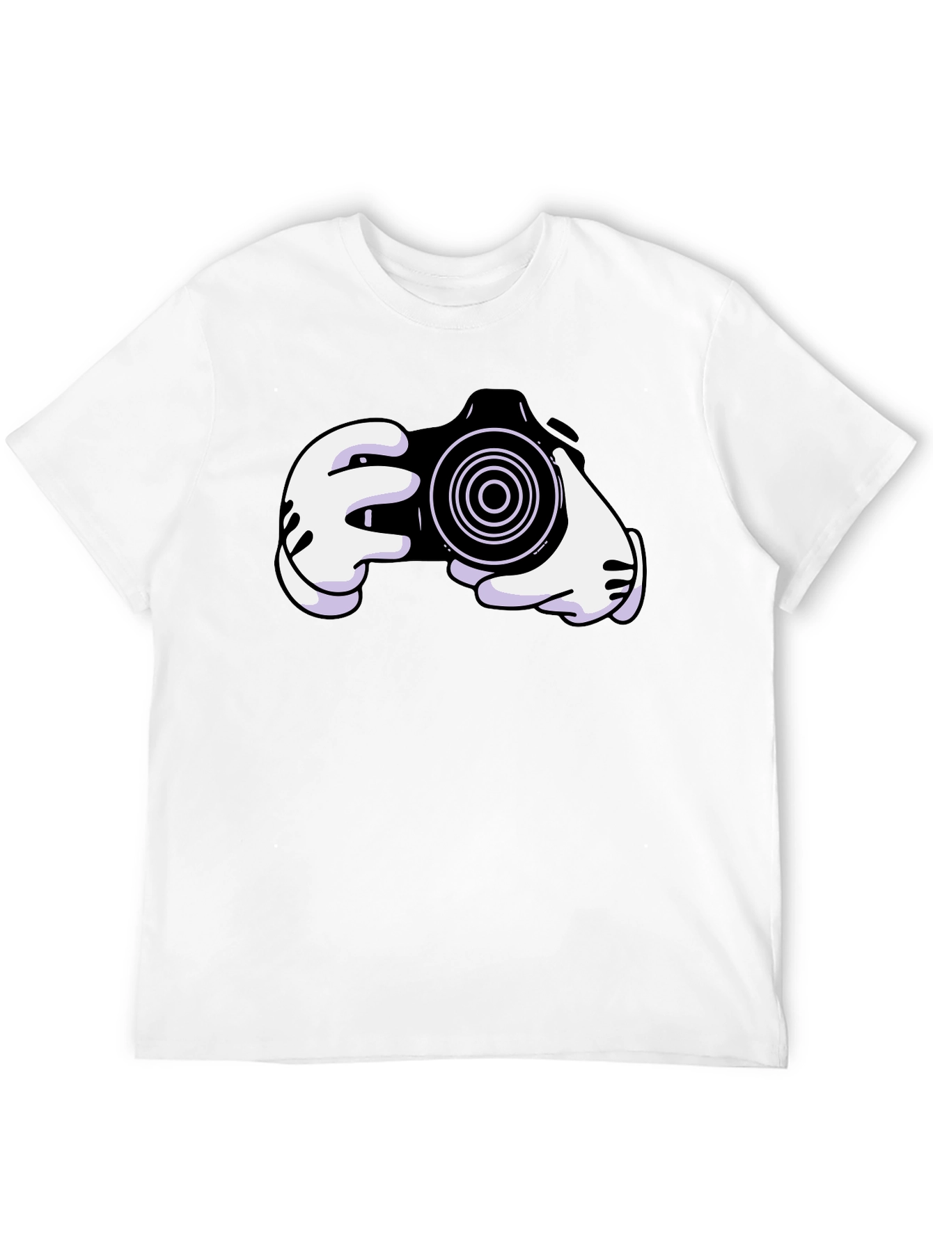 Cartoon Camera Graphic Tee
