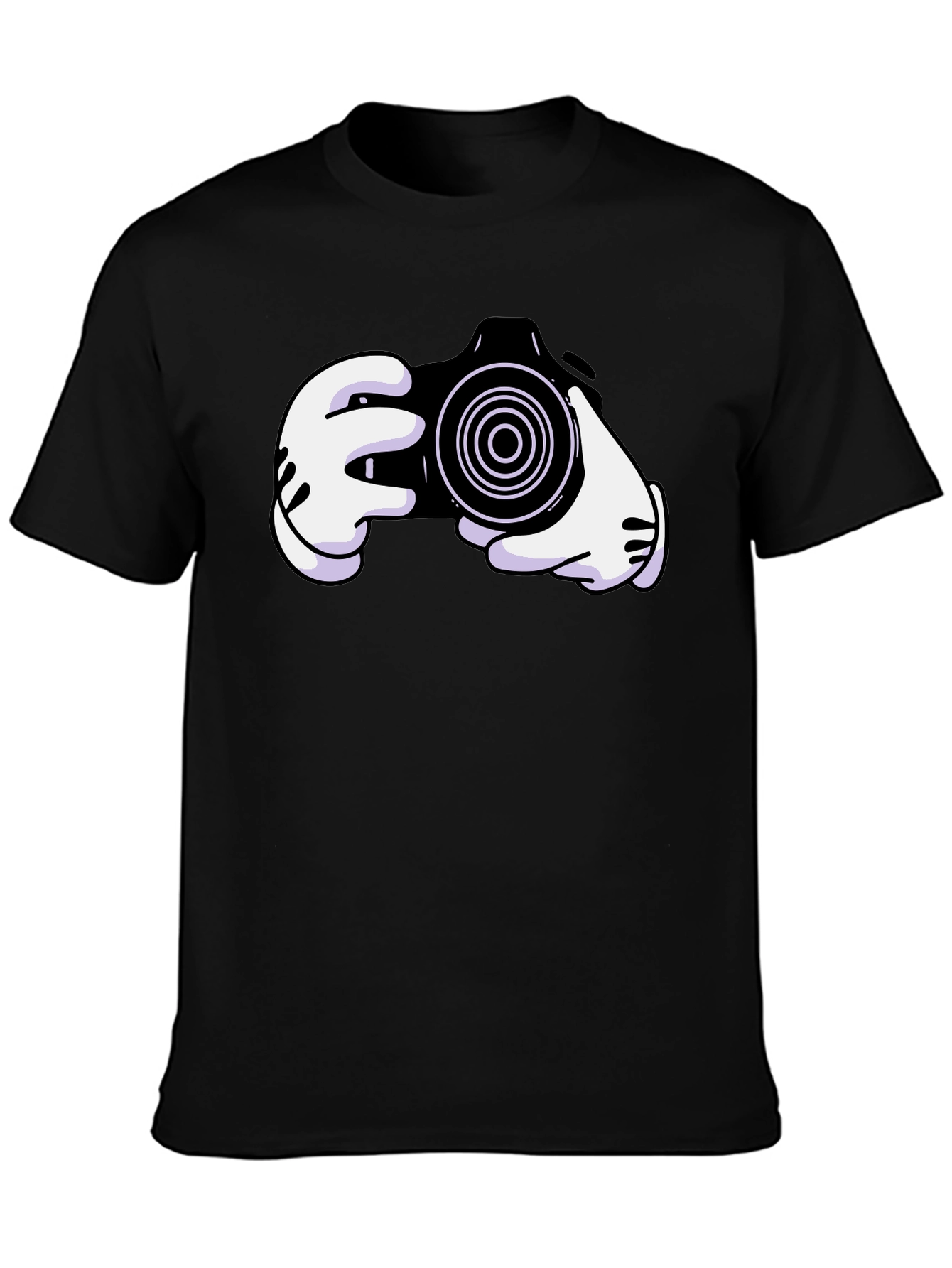 Cartoon Camera Graphic Tee