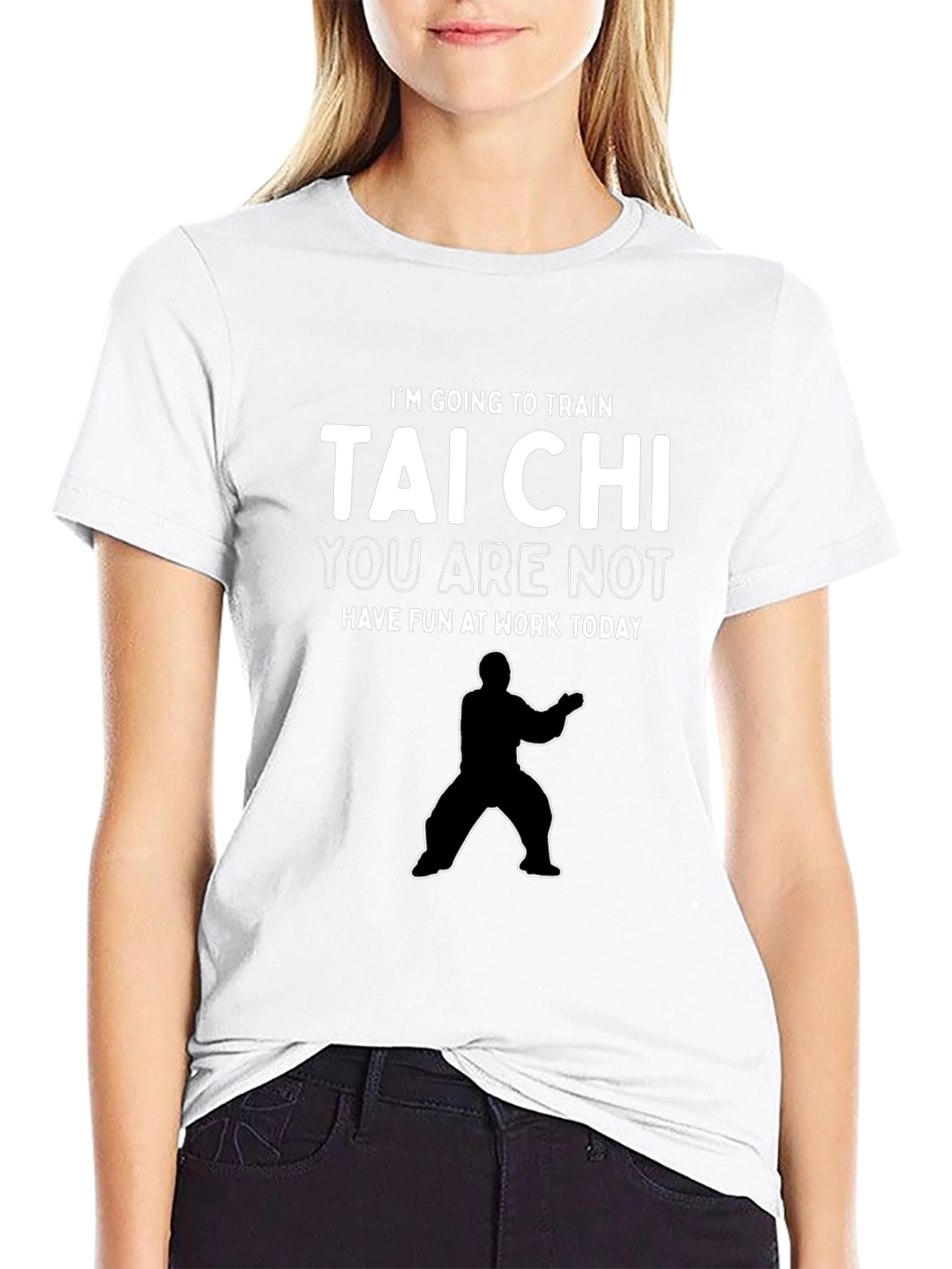 Tai Chi Training T-Shirt - Fun at Work