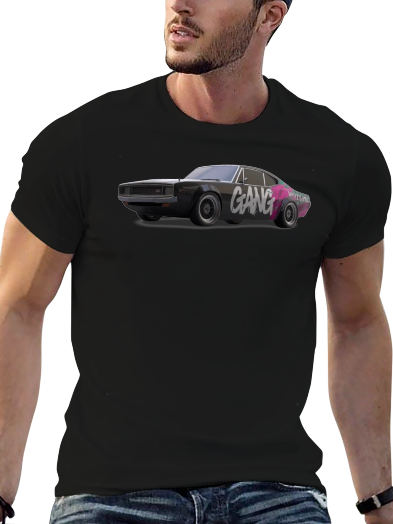 Black Car Gang Graphic Tee