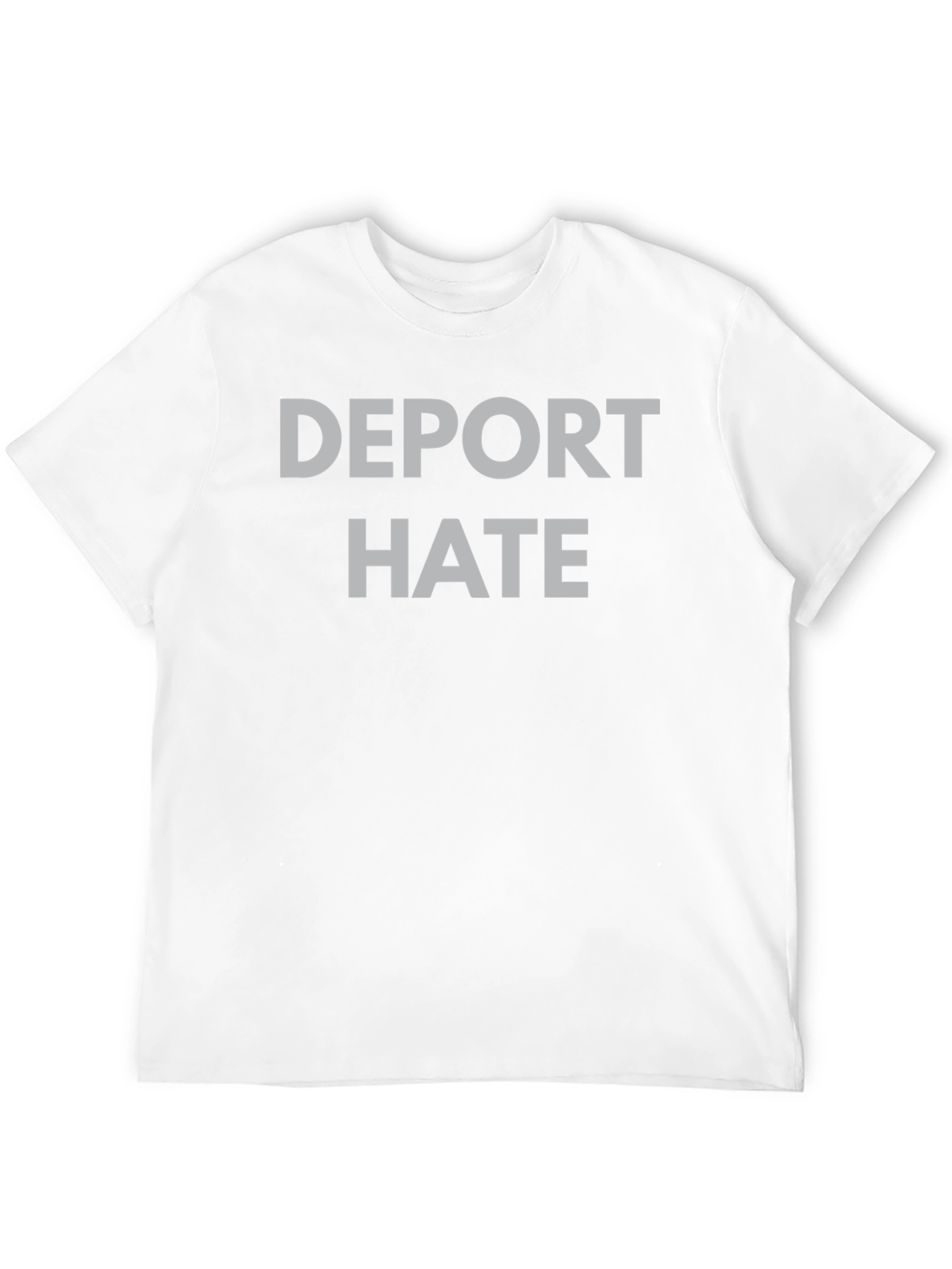 Deport Hate Graphic T-Shirt - Anti-Hate Message