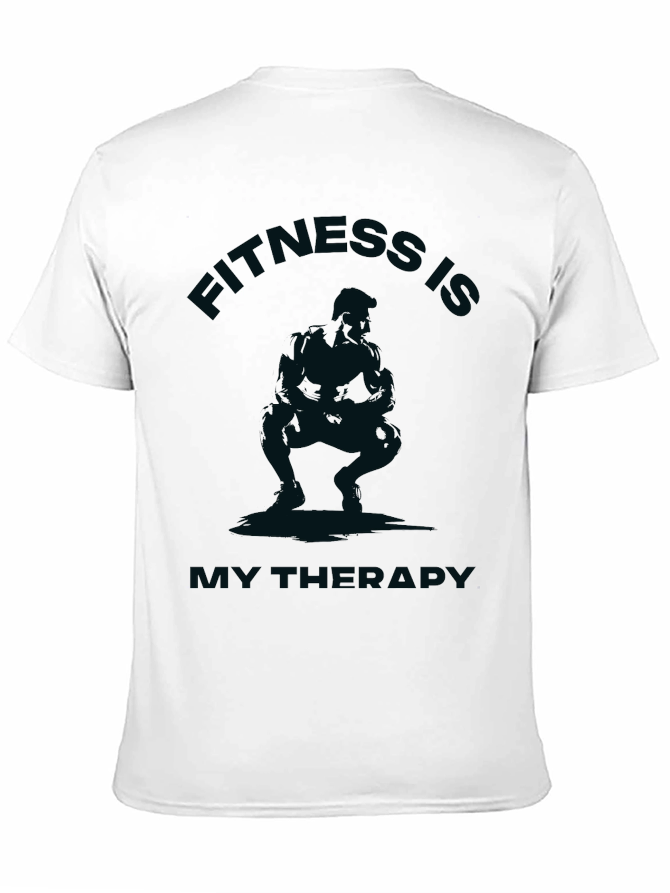 Fitness Is My Therapy Graphic T-Shirt